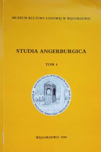 Studia Angerburgica tom 4