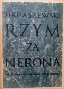 J.I.Kraszewski, Rzym za Nerona