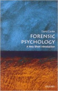 David Canter, Forensic Psychology: A Very Short Introduction