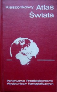 Kieszonkowy Atlas Świata PPWK 1969