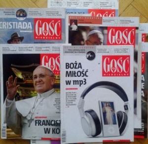 Gość Niedzielny, zestaw 15 numerów 2014