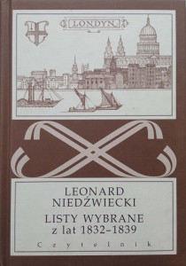 Leonard Niedźwiecki, Listy wybrane z lat 1832-1839