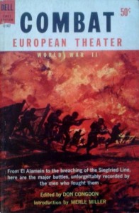 red. Don Congdon, Combat European Theater World War II