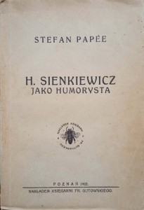 Stefan Papee, H. Sienkiewicz jako humorysta