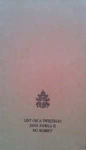 List Ojca Świętego Jana Pawła II do kobiet