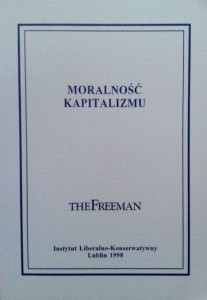 red. Grzegorz Nowak, Moralność kapitalizmu
