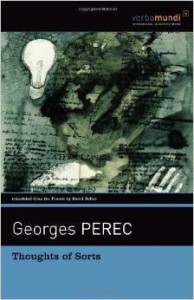Georges Perec, Thoughts of Sorts