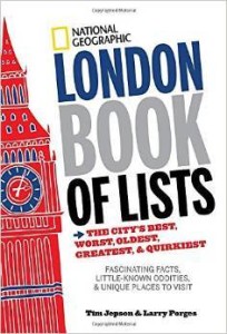Tim Jepson Larry Porges, National Geographic London Book of Lists