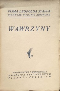 Leopold Staff, Wawrzyny
