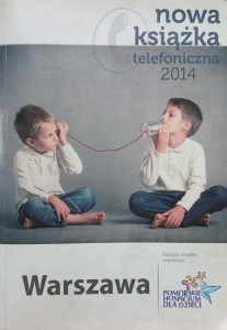 Nowa książka telefoniczna 2014 Warszawa