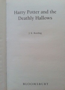 J. K. Rowling, Harry Potter and the Deathly Hallows