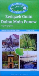 Mapa Związek Gmin Dolna Mała Panew