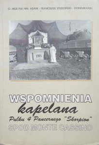 Adam Franciszek Studziński, Wspomnienia kapelana Pułku 4 Pancernego Skorpion