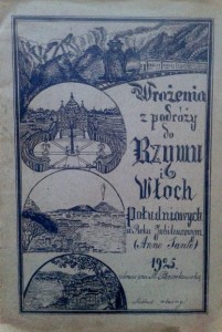 M. Paciorkowska, Wrażenia z podróży do Rzymu i Włoch południowych