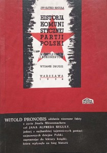 Jan Alfred Reguła, Historia komunistycznej Partji Polski