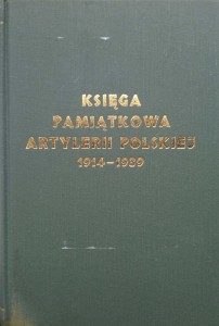Karol Lucjan Galster, Księga Pamiątkowa Artylerii Polskiej