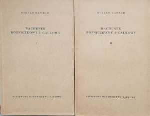 Stefan Banach, Rachunek różniczkowy i całkowy 1-2