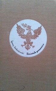 Ignacy Radziejowski, Pamiętnik powstańca