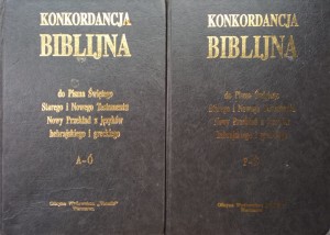 Konkordancja Biblijna do Pisma Świętego 1-2