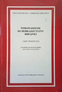 Wprowadzenie do hebrajszczyzny biblijnej część praktyczna