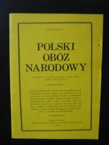 Jędrzej Giertych, Polski Obóz Narodowy