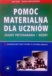 Ewa Góra Renata Mroczkowska, Pomoc materialna dla uczniów