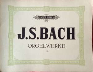J.S. Bach Orgelwerke II Nuty