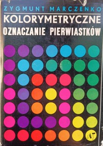 Zygmunt Marczenko, Kolorymetryczne oznaczanie pierwiastków