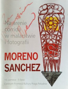 Moreno Sanchez Na arenie corrida w malarstwie i fotografii