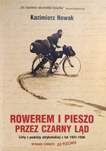 Kazimierz Nowak, Rowerem i pieszo przez Czarny Ląd