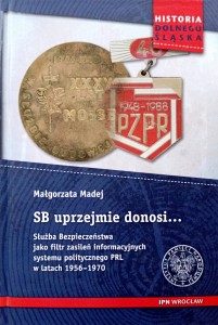 Małgorzata Madej, SB uprzejmie donosi