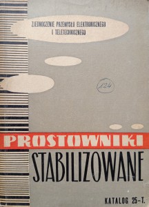 Prostowniki stabilizowane Katalog 25-T