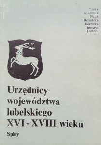 Urzędnicy województwa lubelskiego XVI-XVIII wieku