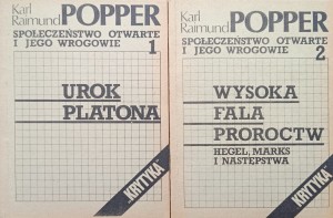 Karl Raimund Popper, Społeczeństwo otwarte i jego wrogowie 1-2