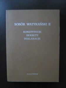 Sobór Watykański II Konstytucje Dekrety Deklaracje