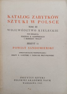 Katalog Zabytków Sztuki Powiat sandomierski Województwo kieleckie