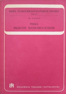 św. Augustyn, Pisma przeciw Manichejczykom