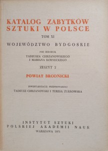 Katalog Zabytków Sztuki Powiat brodnicki Województwo bydgoskie