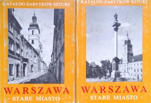 Katalog Zabytków Sztuki Warszawa Stare Miasto