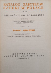 Katalog Zabytków Sztuki Powiat sępoleński Województwo bydgoskie