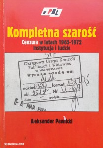 Aleksander Pawlicki, Kompletna szarość