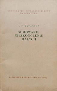 Natanson, Sumowanie nieskończenie małych