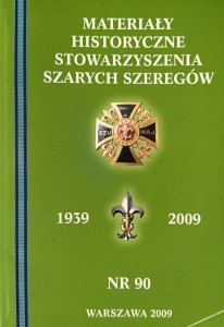 Materiały Historyczne Stowarzyszenia Szarych Szeregów Nr 90