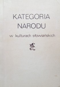 Dąbek-Wirgowa, Kategoria Narodu w kulturach słowiańskich