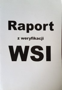 Raport z weryfikacji WSI