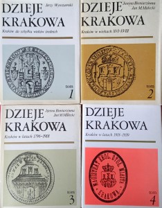 Dzieje Krakowa 1-4