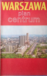 Warszawa Plan Centrum 1979