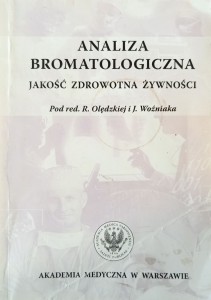 Olędzka Woźniak, Analiza bromatologiczna