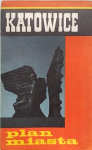 Katowice Plan miasta 1978