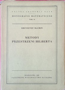 Krzysztof Maurin, Metody przestrzeni Hilberta